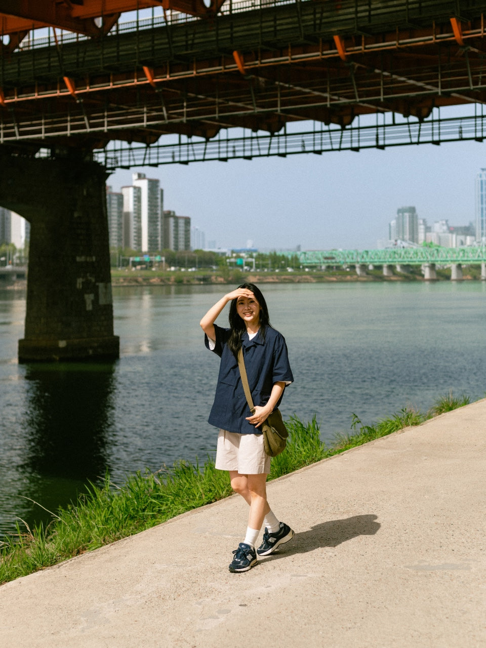 City Summer Light Banding Shorts (Navy)