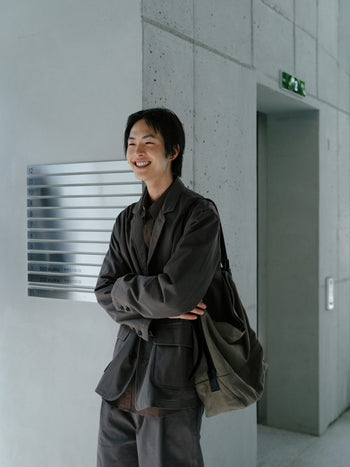 City Worker Club Jacket (Ash Brown)