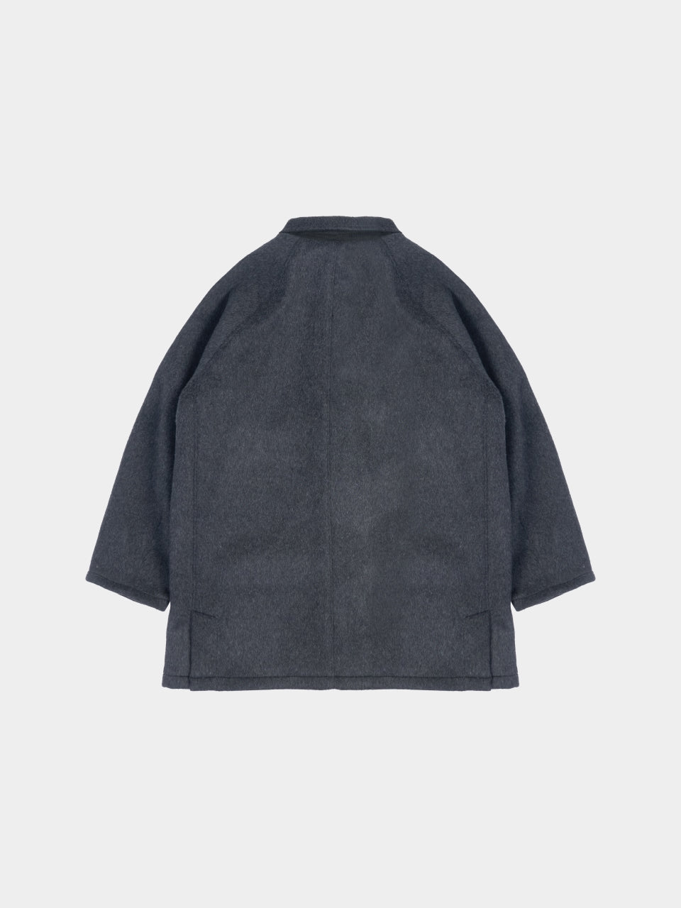 City Wool Half Coat (Charcoal) | Havehad