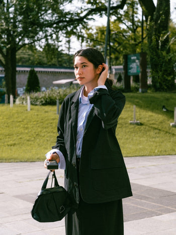 (W)Breeze Stripe Shirts - Light Blue | W0 (S)