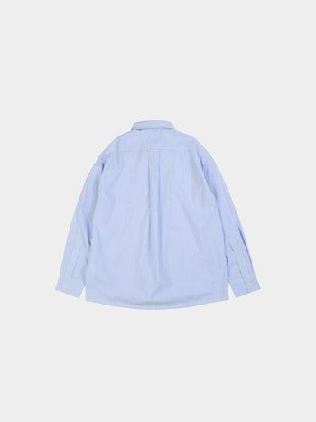 (W)Breeze Stripe Shirts - Light Blue | W0 (S)