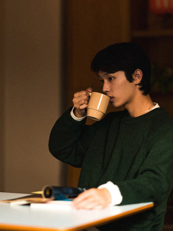 Yak Wool Crewneck Sweater (Deep Green)