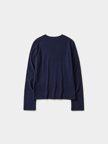 Mellow Slim Long Sleeves T-Shirt (Navy)