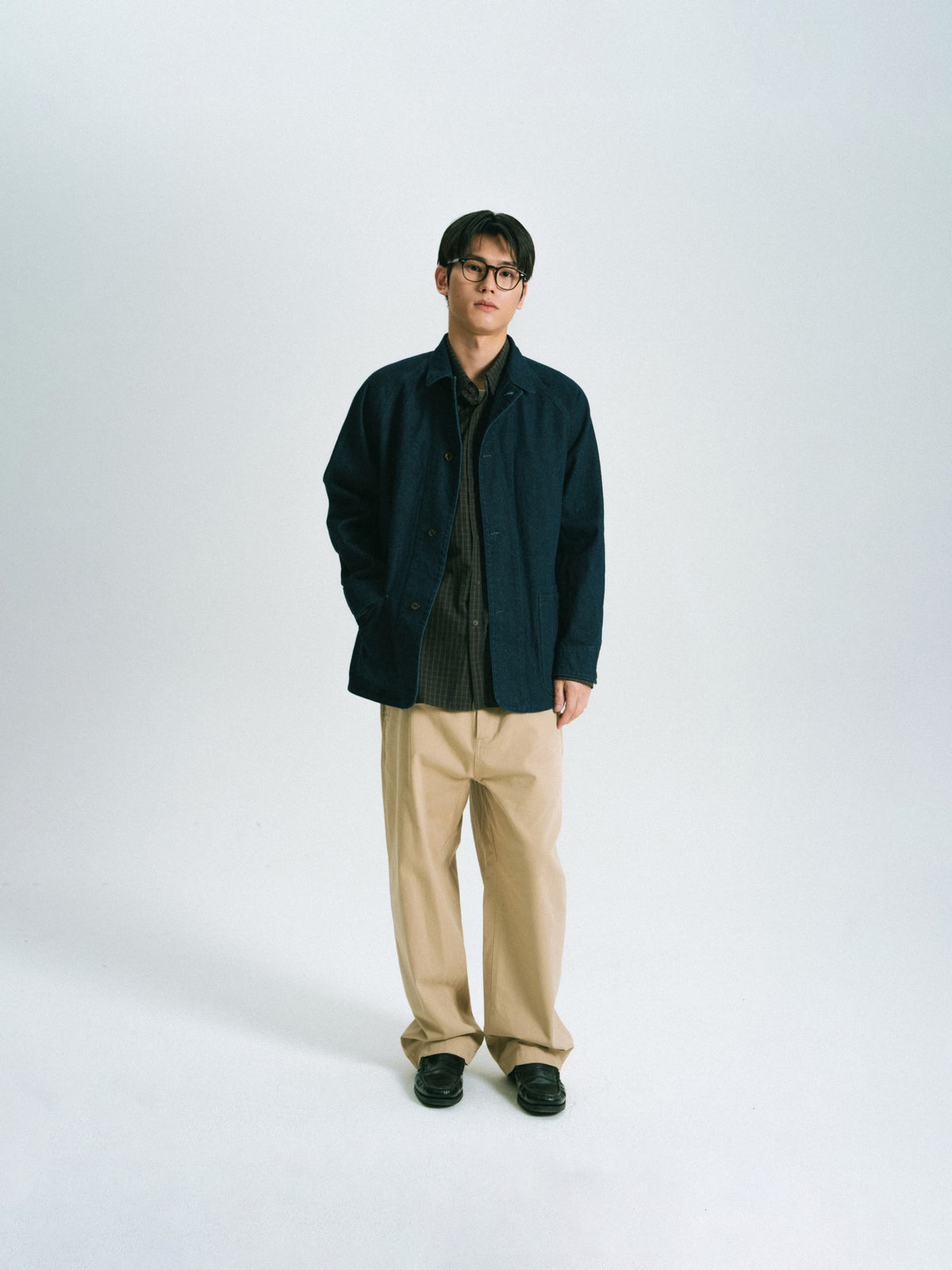 Denim Chore Jacket (Denim Blue)