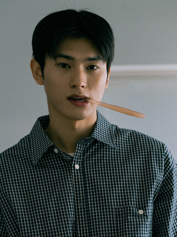 Daily Classic Check Shirts (Check Green)