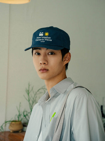 Sea&Sun Graphic Washed Cap (Brown)