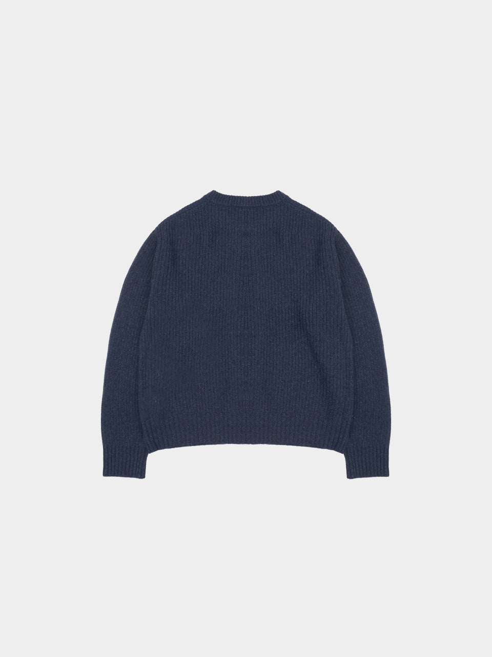 Daily Fine Wool Cardigan (Navy)