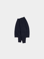Yak Wool Crewneck Sweater (Navy)