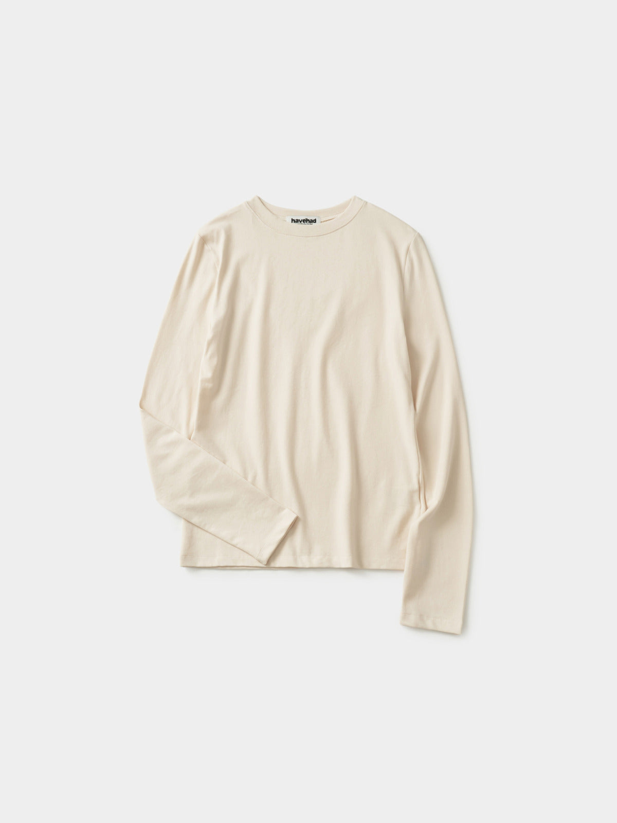 Mellow Slim Long Sleeves T-Shirt (Beige)