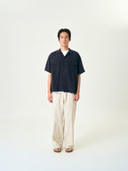 Double Pocket Slub Shirts (White)