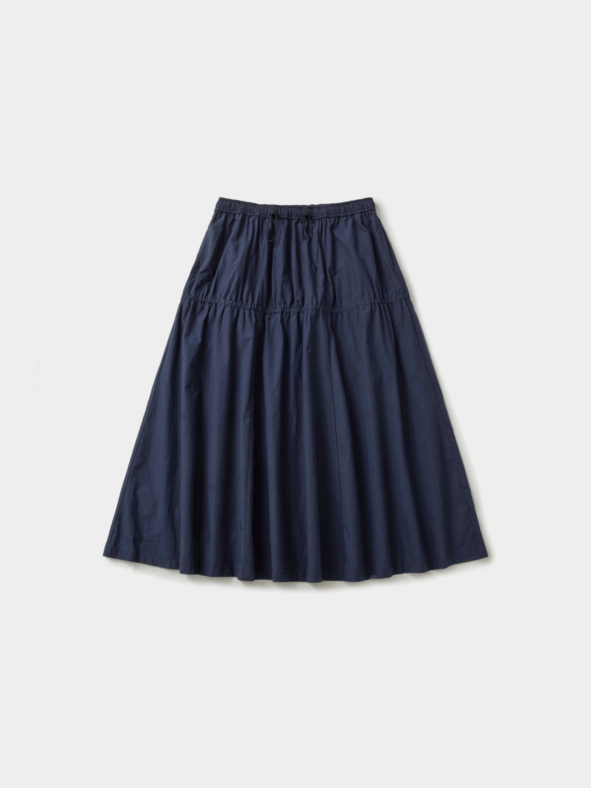 Light String Tiered Skirt (Navy)