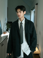 Everyday Pocket Stripe Shirts (White)