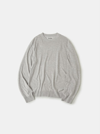 Daily Crewneck Sweater (Melange Gray)