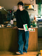 Yak Wool Crewneck Sweater (Gray)