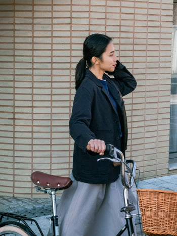 City Worker Club Jacket (Blue Gray)