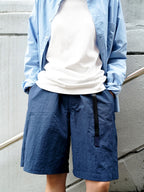 Utility Belted Work Shorts (Navy)