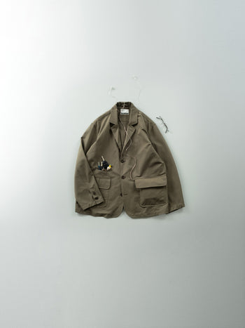 City Worker Club Jacket (Khaki Gray)