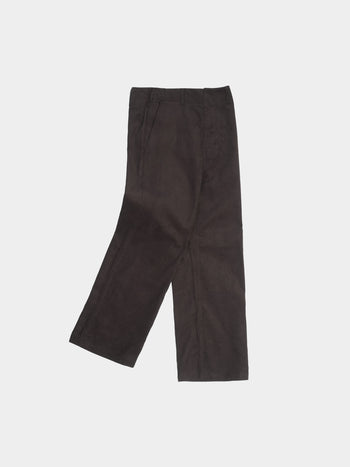 Corduroy Officer Chino Pants (Brown)