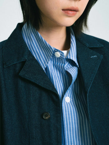 Denim Chore Jacket (Denim Blue)