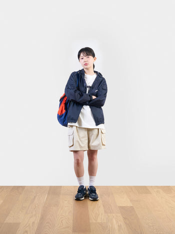 Utility Pin-tuck Cargo Shorts (Ecru)
