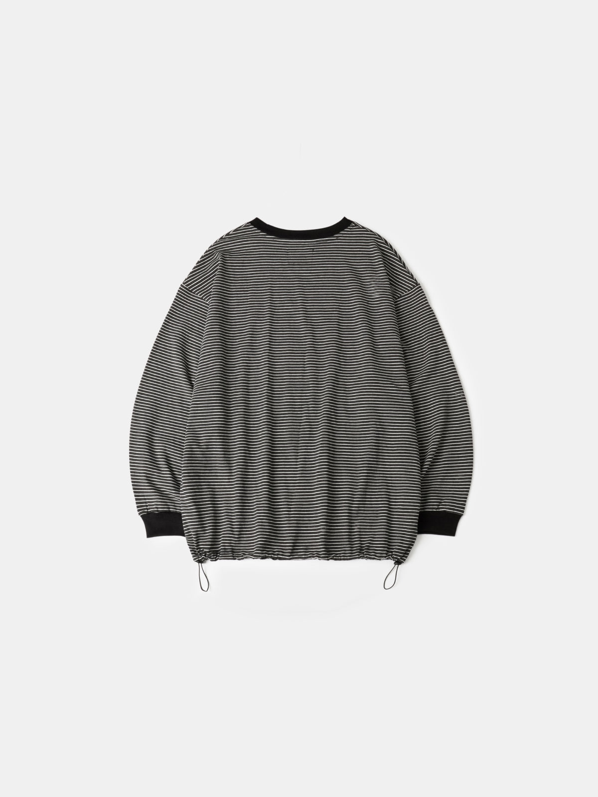 Double Stripe String Tee (Black)