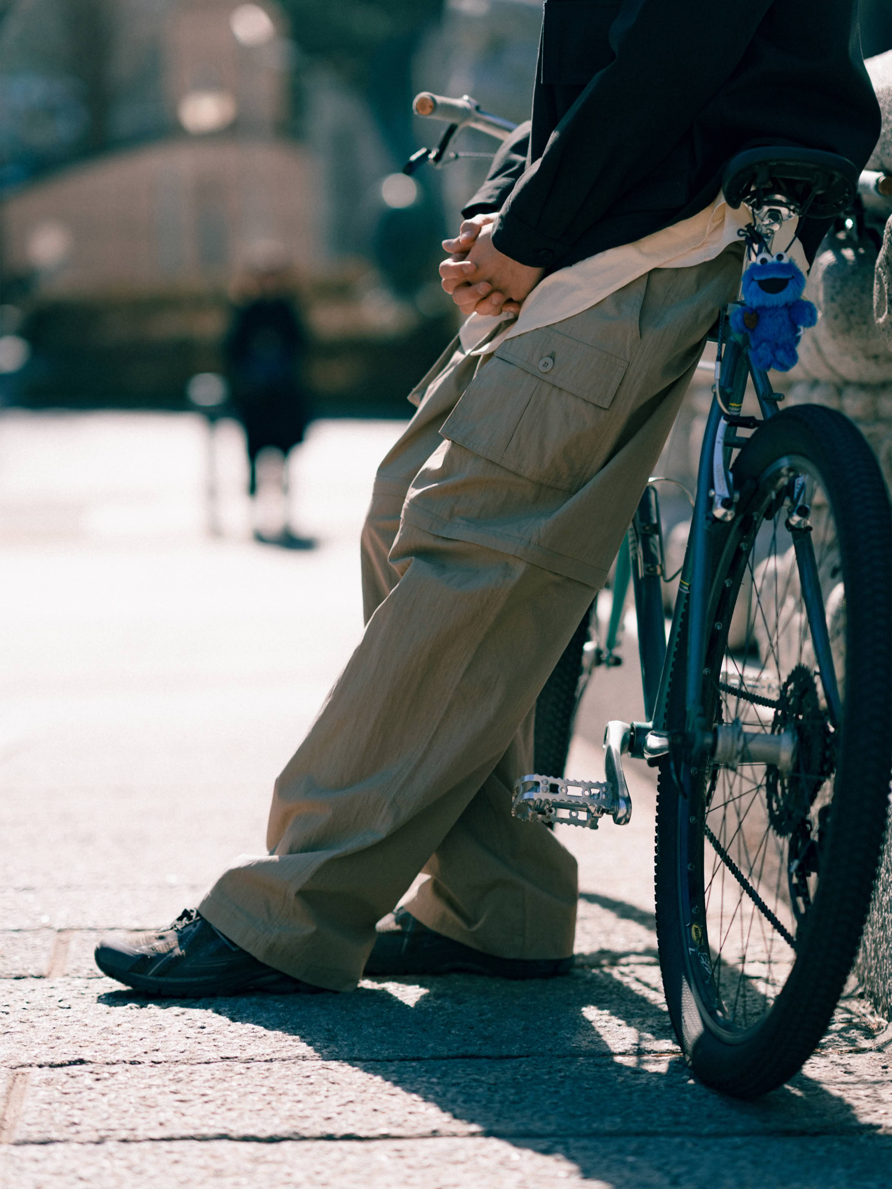 2way Utility Cargo Pants (Black) | Havehad
