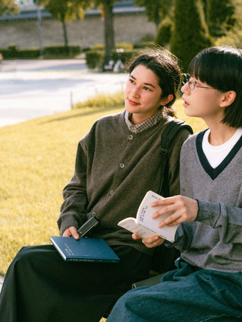 Light Wholegarments Cardigan (Brown)