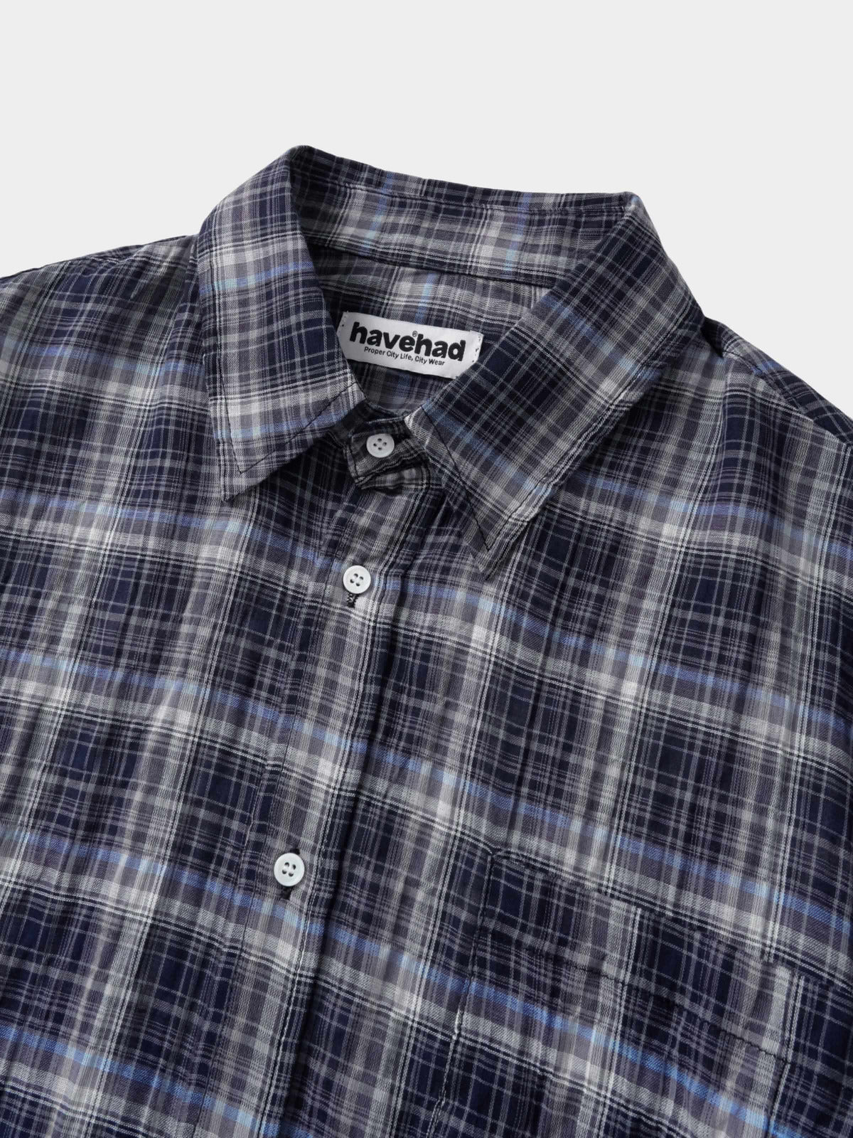 Breeze Classic Check Shirts (Check Navy)