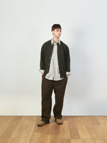 One Pocket Classic Stripe Shirts (Stripe Navy)