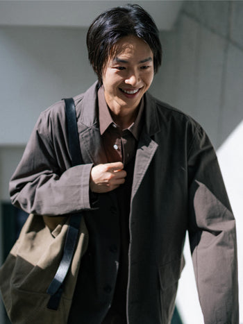 City Worker Club Jacket (Ash Brown)