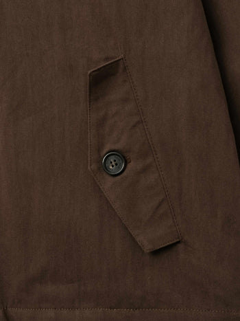 Glen Cotton Drizzler Jacket (Brown)