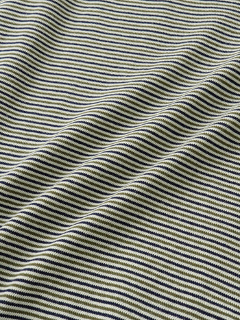 Double Stripe String Tee (Khaki)