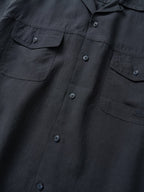 Double Pocket Slub Shirts (Navy)