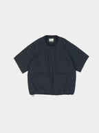 Pocket Volume String Half Tee (Navy)