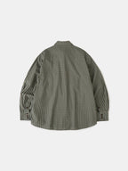Classic Check Western Shirts (Olive Green)