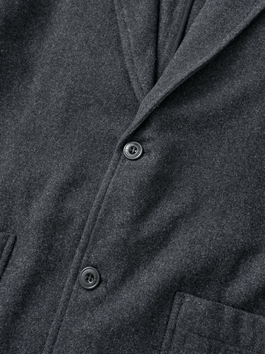 City Light Wool Club Jacket (Charcoal)