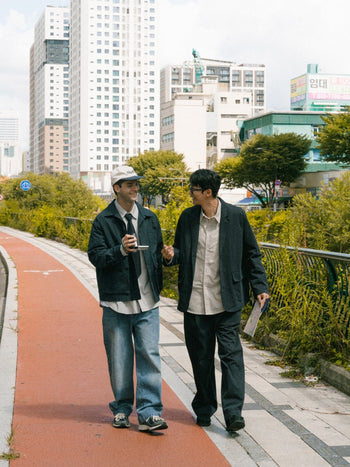 City Worker French Jacket (Khaki Gray)