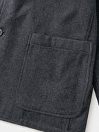 City Light Wool Club Jacket (Charcoal)