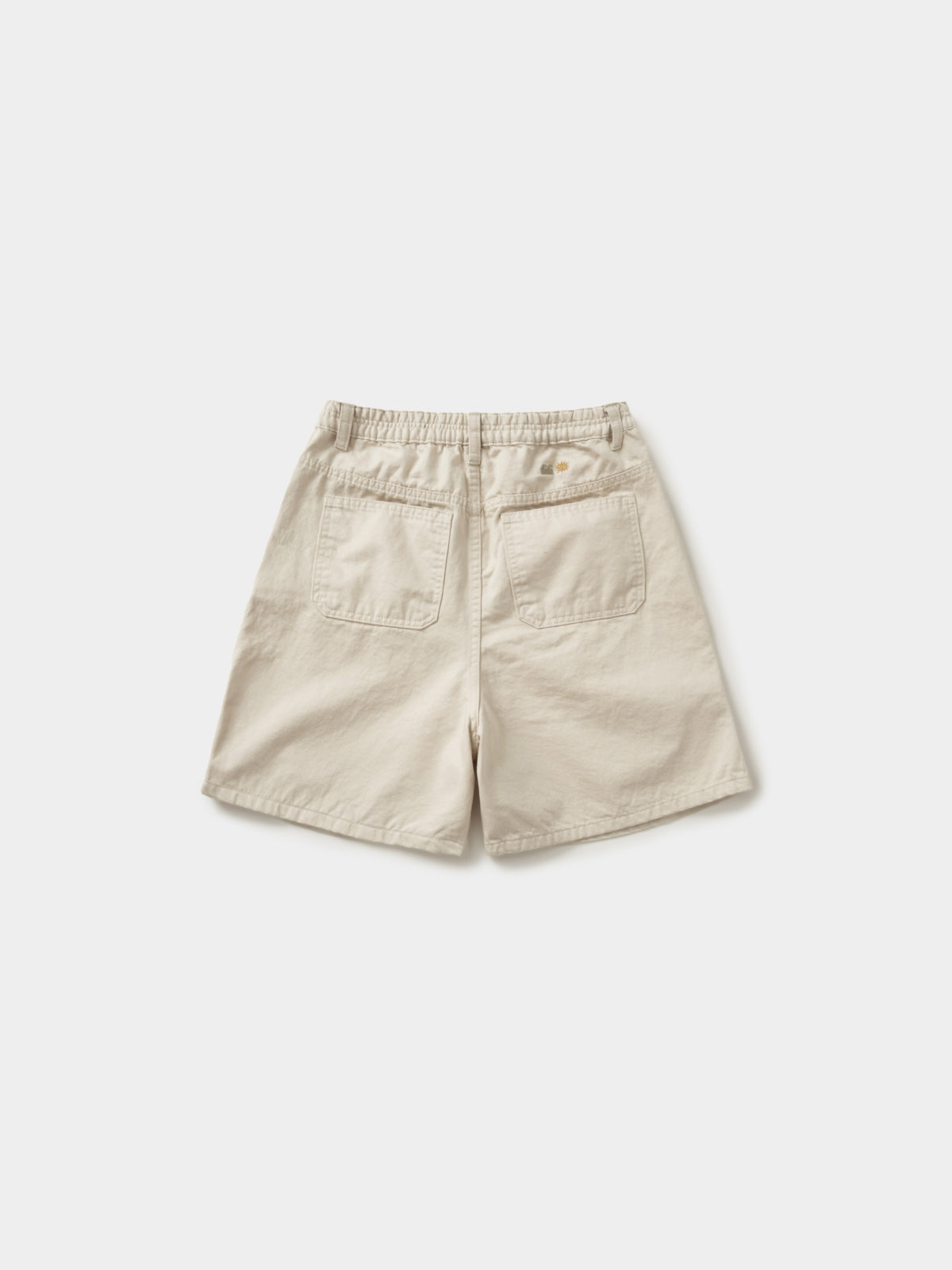 Sea&Sun Washed Pin-tuck Shorts (Ecru)