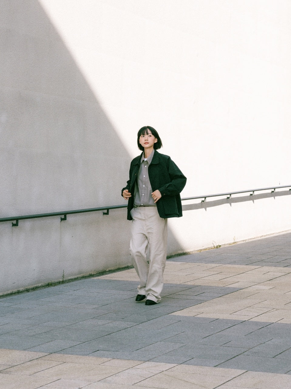 City Worker Club Jacket (Black) | Havehad