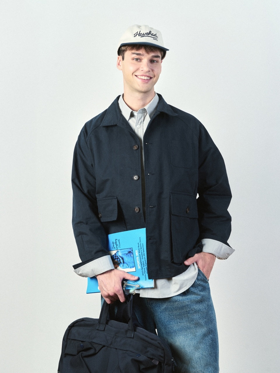 City Worker French Jacket (Black)