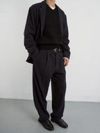 City Light Wool Club Jacket (Black)