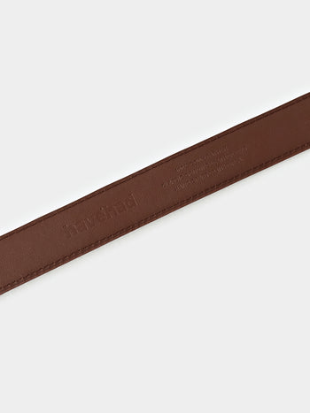 Classic Leather Belt (Brown)