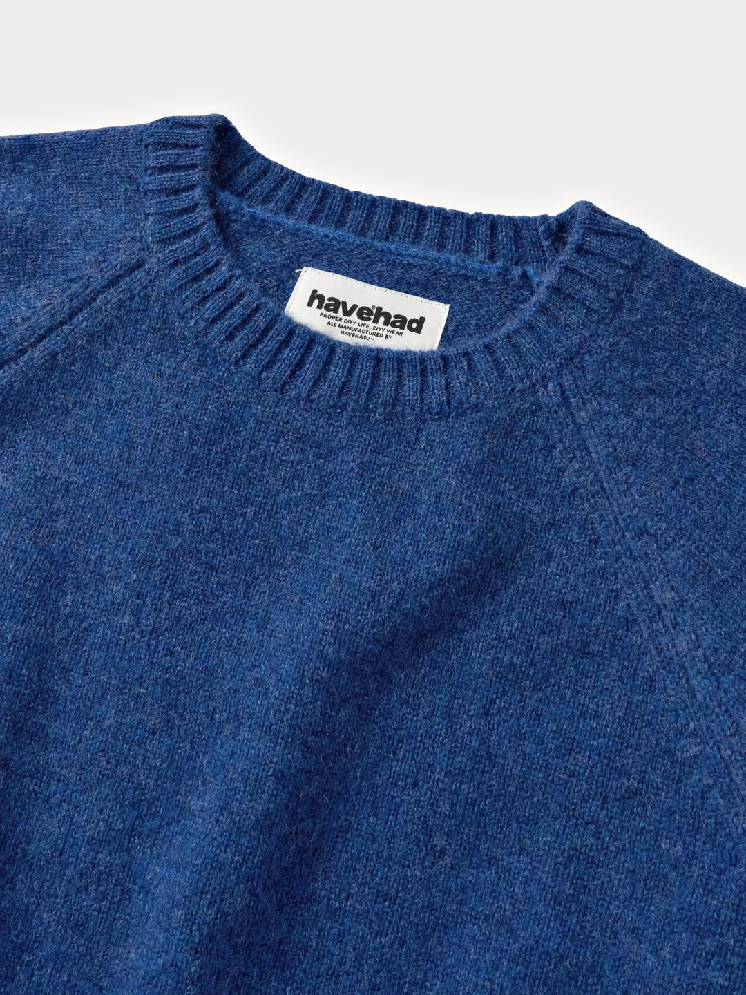 Shaggy Dog Round Knit (Blue)