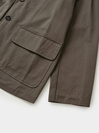 City Worker Club Jacket (Ash Brown)