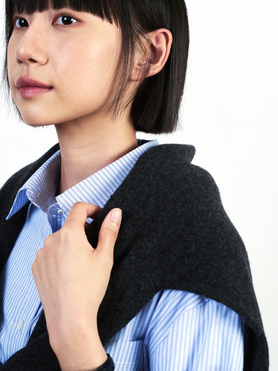 Light Wholegarments Cardigan (Deep Khaki)