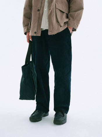 Corduroy Officer Chino Pants (Navy)
