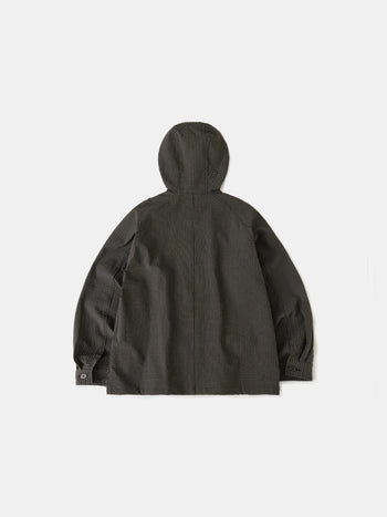 City Commuter Check Wind Jacket (Check Black)