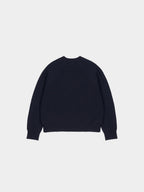 Yak Wool Crewneck Sweater (Navy)