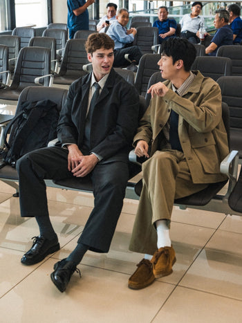 City Worker French Set-up (Khaki Gray)